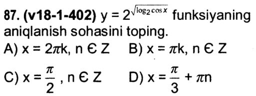 Параграф 104. Usmonov Matematika tengsizliklar sistemasi pdf.